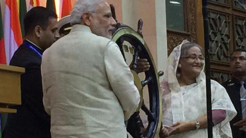 Modi-Hasina memoribilia