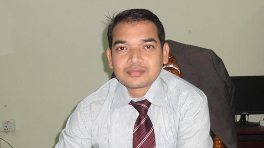 Mymensingh Trishal UNO dies in road crash.jpg