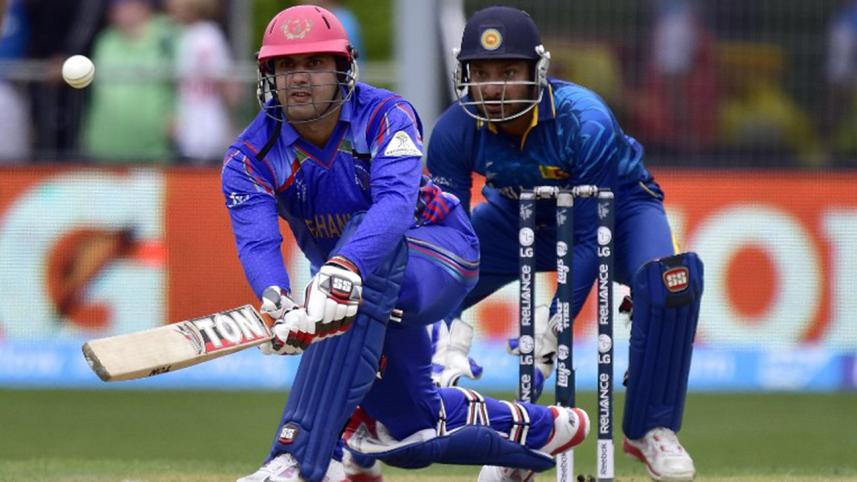 Mohammad Nabi of Afghanistan 