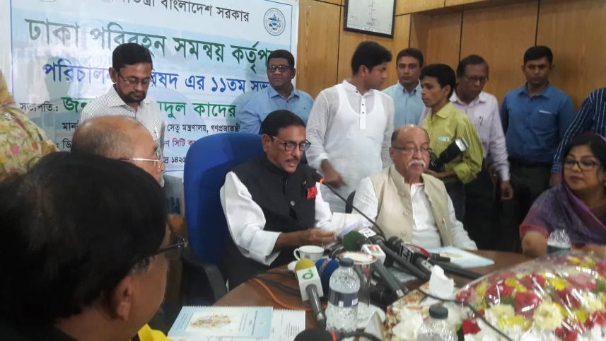 Quader speaking about Bangladesh new Road Transport Act 2018