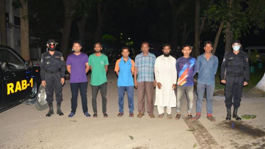 militant group members