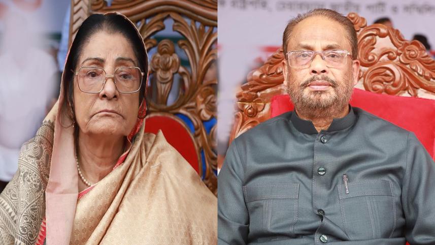 Raushan Ershad and GM Quader