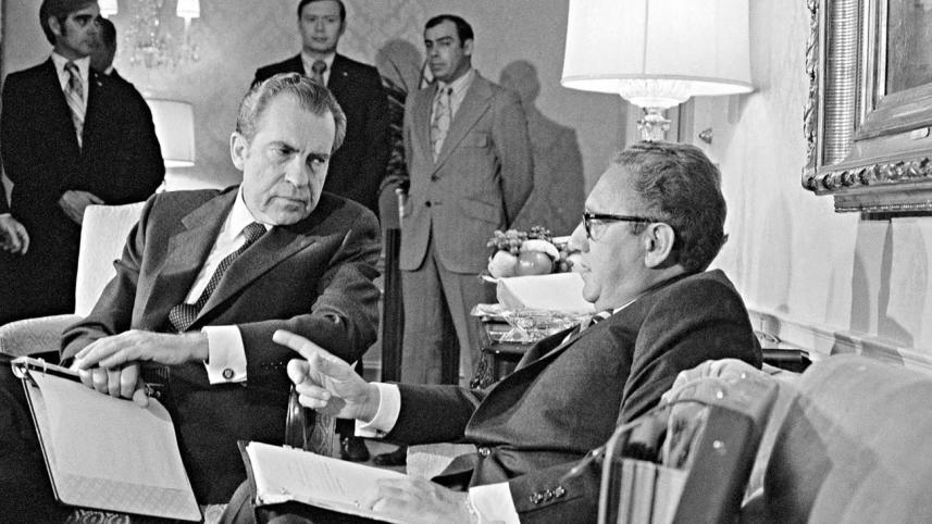 Richard Nixon and Henry Kissinger