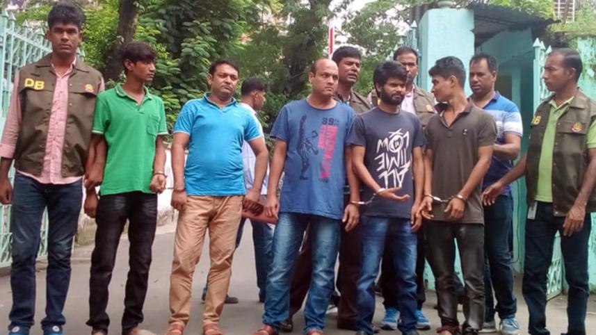 robbers arrested in Dhaka