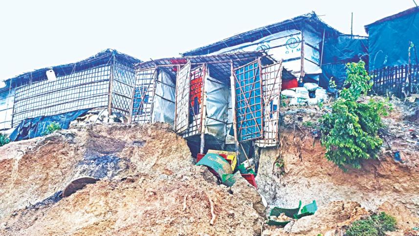 Danger looms in Rohingya camps