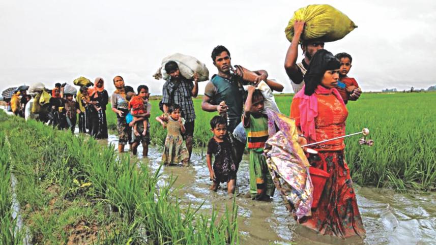 Rohingya refugees