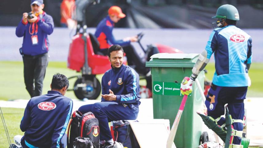 Bangladeshi all-rounder Shakib Al Hasan