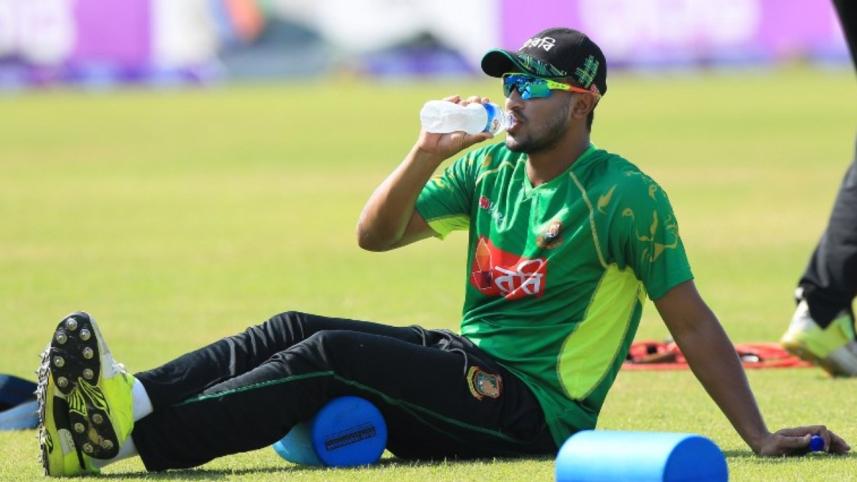 Bangladesh all-rounder Shakib Al Hasan injured