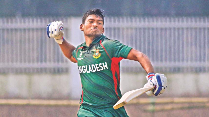 Bangladesh batsman Nazmul Hossain Shanto