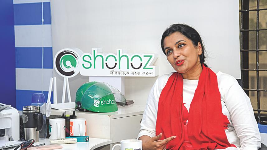Shohoz ride-sharing service in Bangladesh