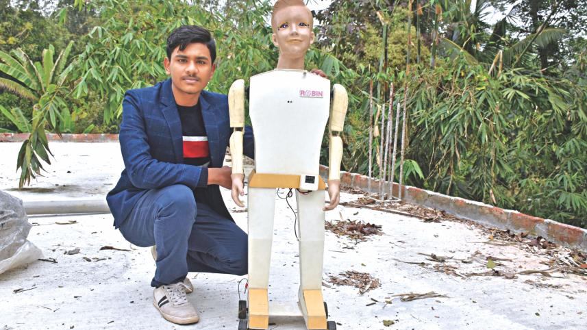 Bangladesh's Robo Boy Shuvo Karmakar