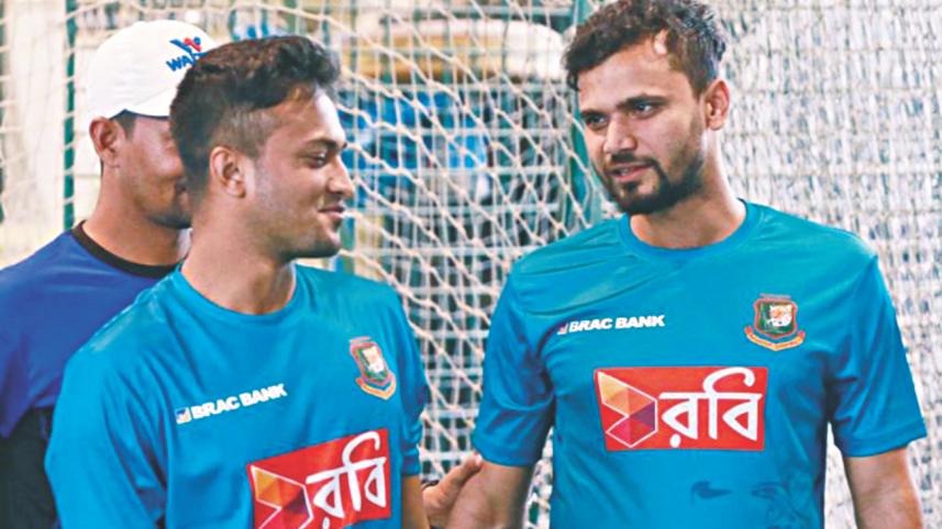 Shakib Al Hasan wants Mashrafe Mortaza in test match