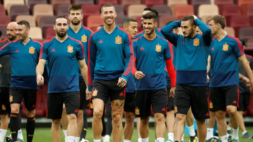 FIFA World Cup 2018 Spain vs Russia match,