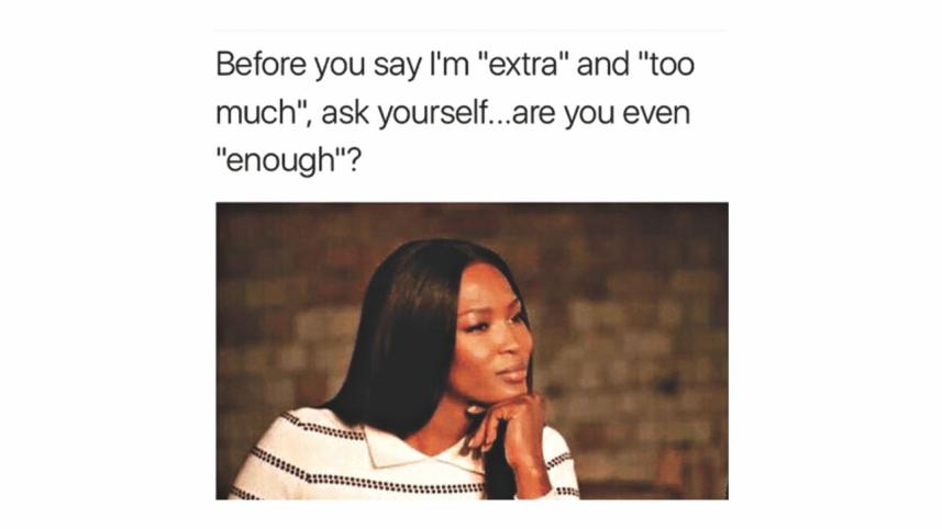 Struggles of not being enough