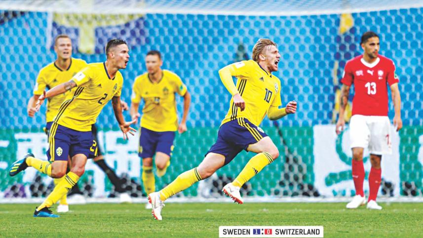 Sweden vs Switzerland match