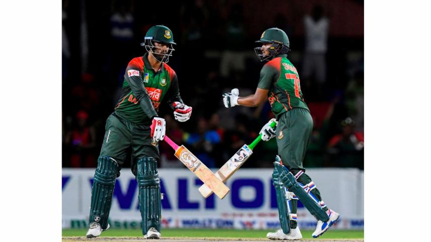 Tamim Iqbal and Shakib Al Hasan