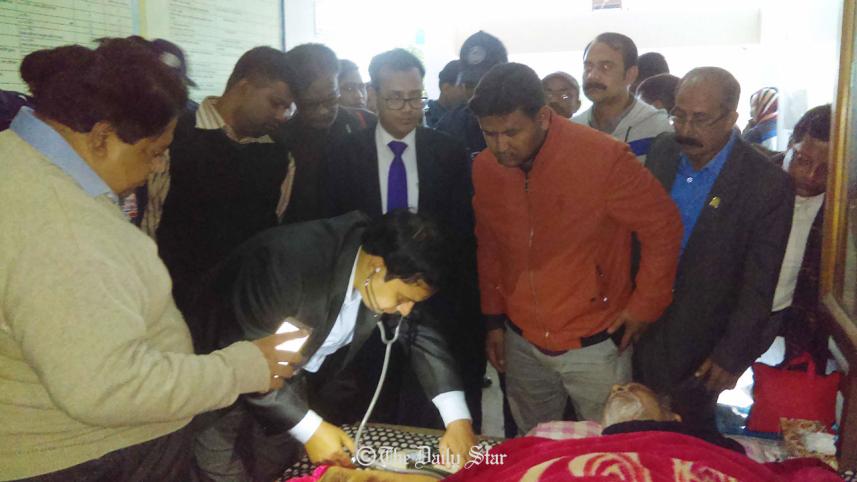 Abdul Latif Siddiqui falls sick as he has been continuing his fast