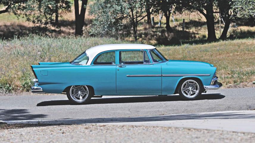 The Plymouth in Blue