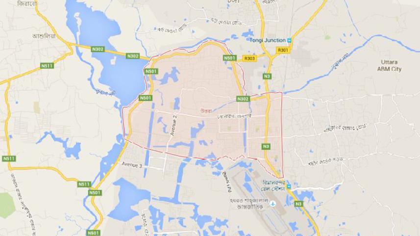 Uttara-map
