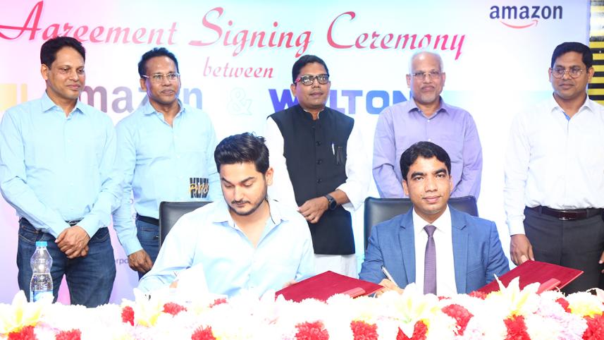 Walton inks deal with Amazon