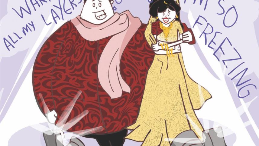 Winter wedding survival