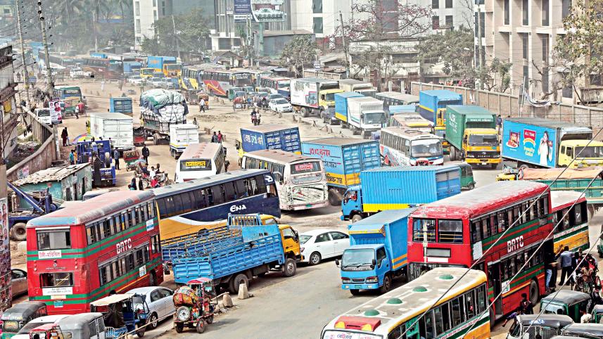 Traffic Jam in Tongi