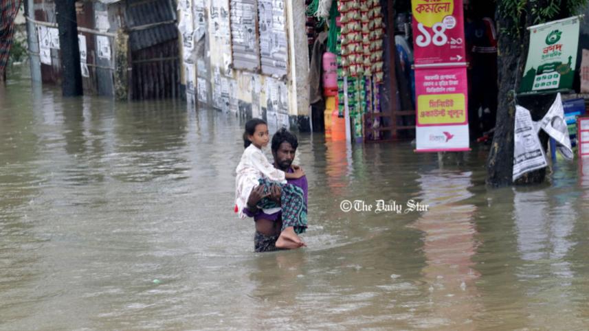  Moulvibazar flood situation