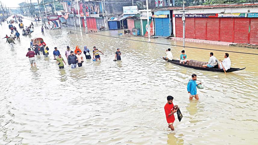 Sylhet flood situation