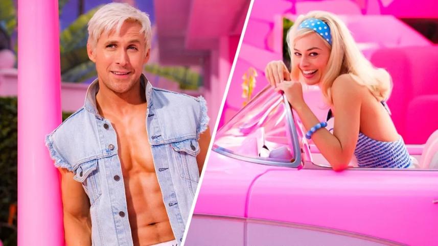 Ryan gosling and margot robbie Barbie movie