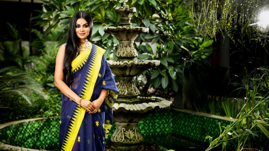 Manipuri saris and Durga Puja 