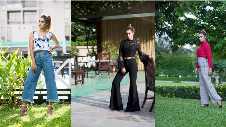 Styling flared pants: Rules that work