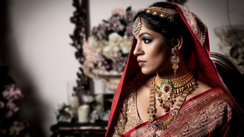 Ornate wedding jewellery designs
