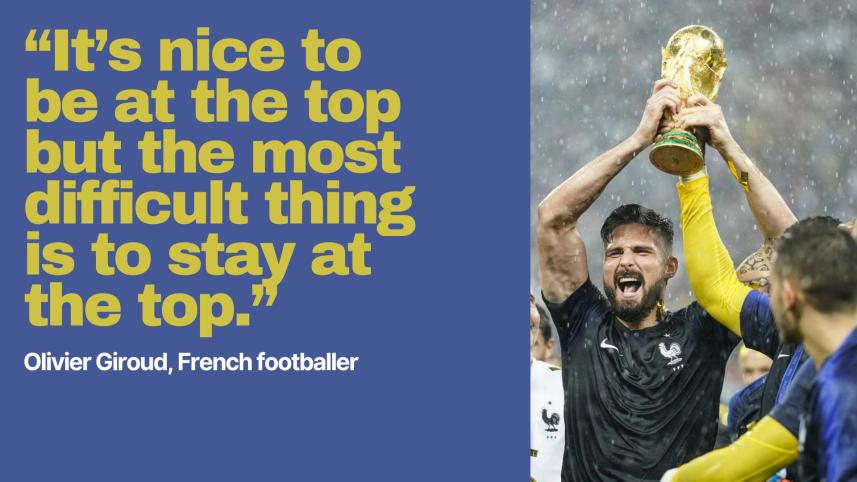5 inspirational quotes from French players