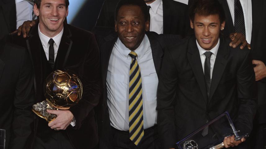 Pele and Neymar