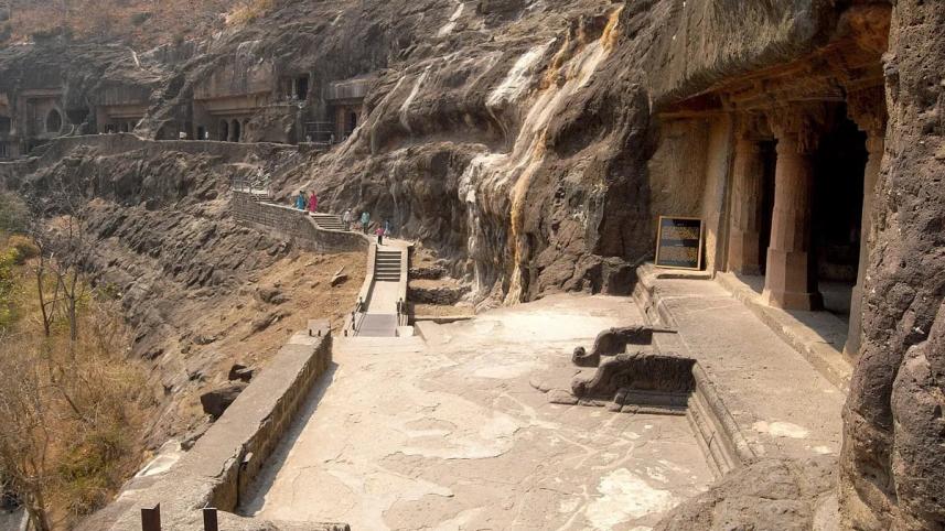 Ajanta Caves, India 7 most fascinating caves around the world