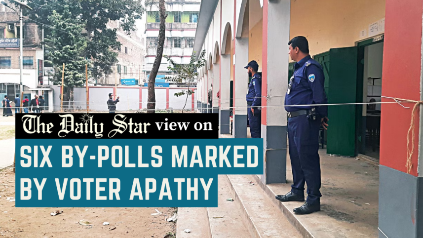 six by-polls marked by voter apathy