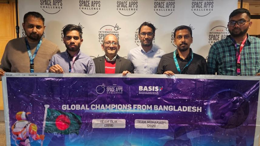 2 Bangladeshi world champion teams participate in the NASA program