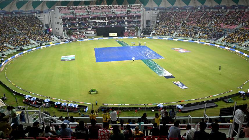 Chennai-Lucknow clash washes out
