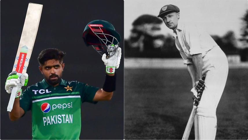 Babar Azam and Don Bradman