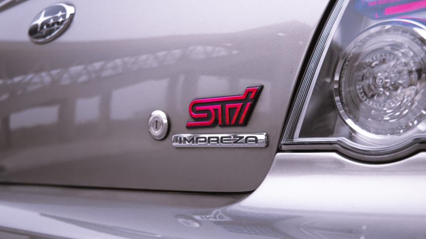 2006 Impreza WRX STi backside