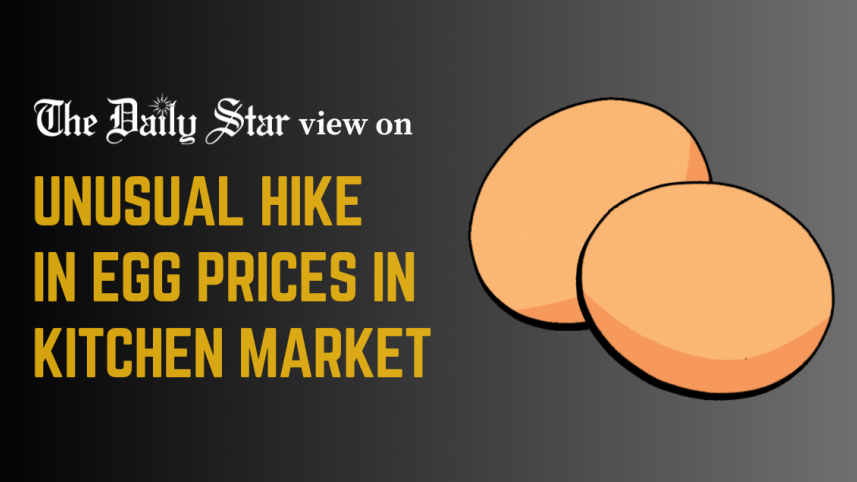 unusual hike in egg prices in kitchen market