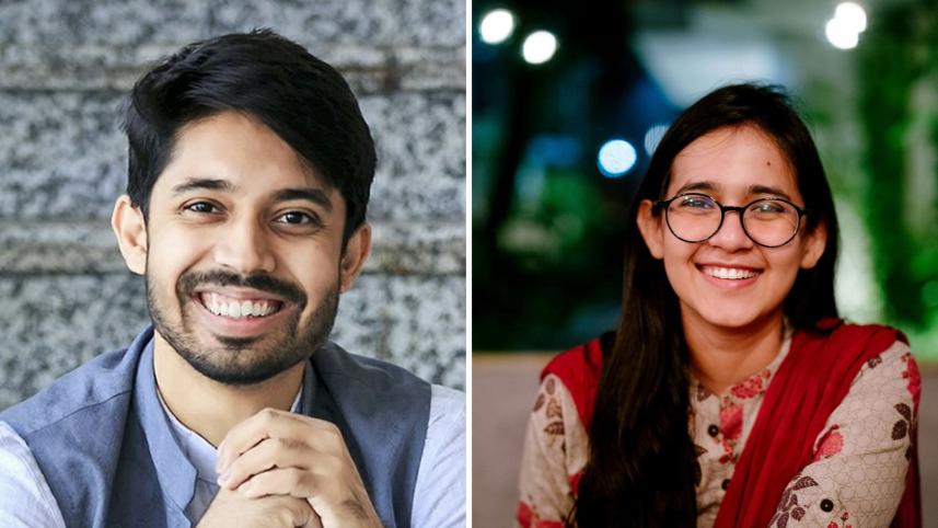 Ayman Sadiq and Munzereen Shahid