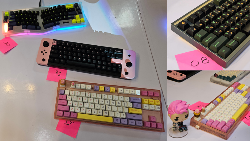 Unique keyboards