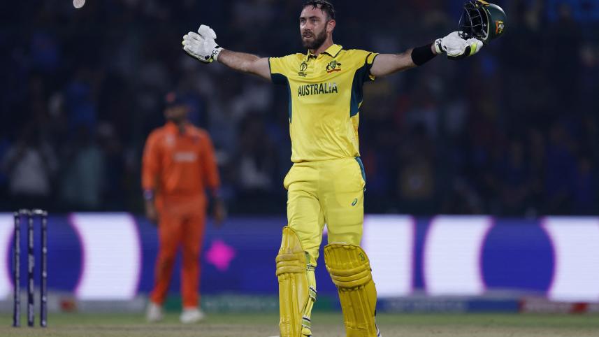 Maxwell hits fastest World Cup century