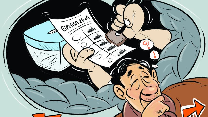 Forced voting to fool the world?