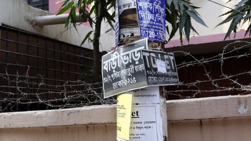 Advertisement for House Rent