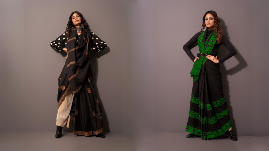 Draping through time: Contemporary twists on the classic sari 