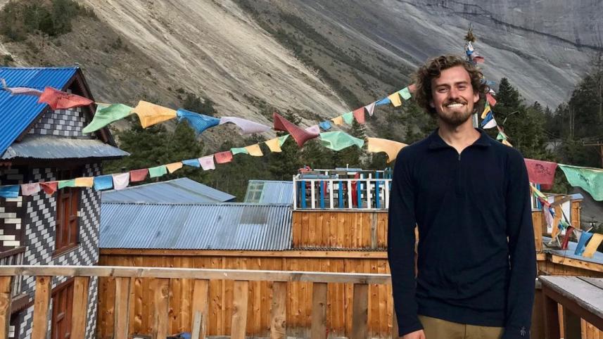 Exploring the world on foot: Alexander Campbell arrives in Bangladesh