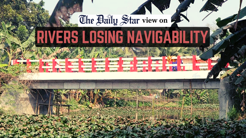 bangladesh rivers losing navigability
