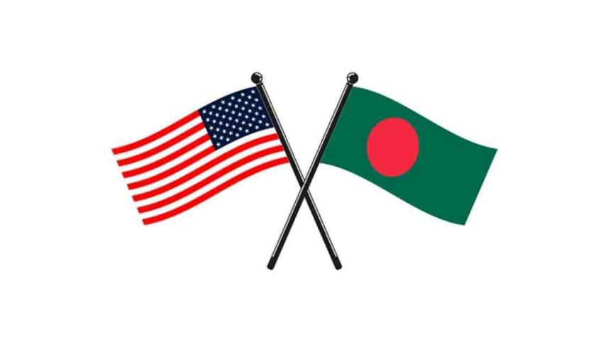 us bangladesh flags